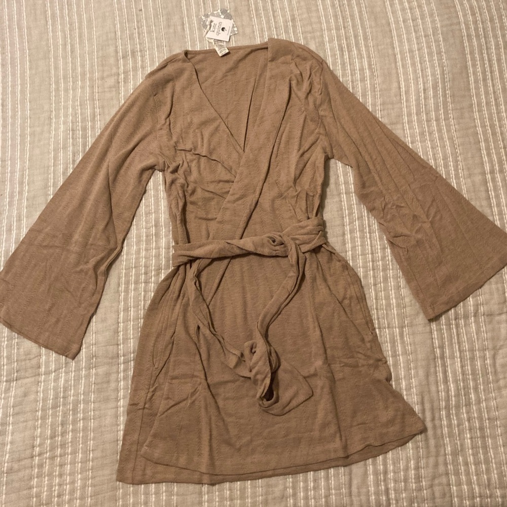 Kate Quinn Pointelle robe